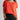 Elastic Armhole Top - Orange - Meg