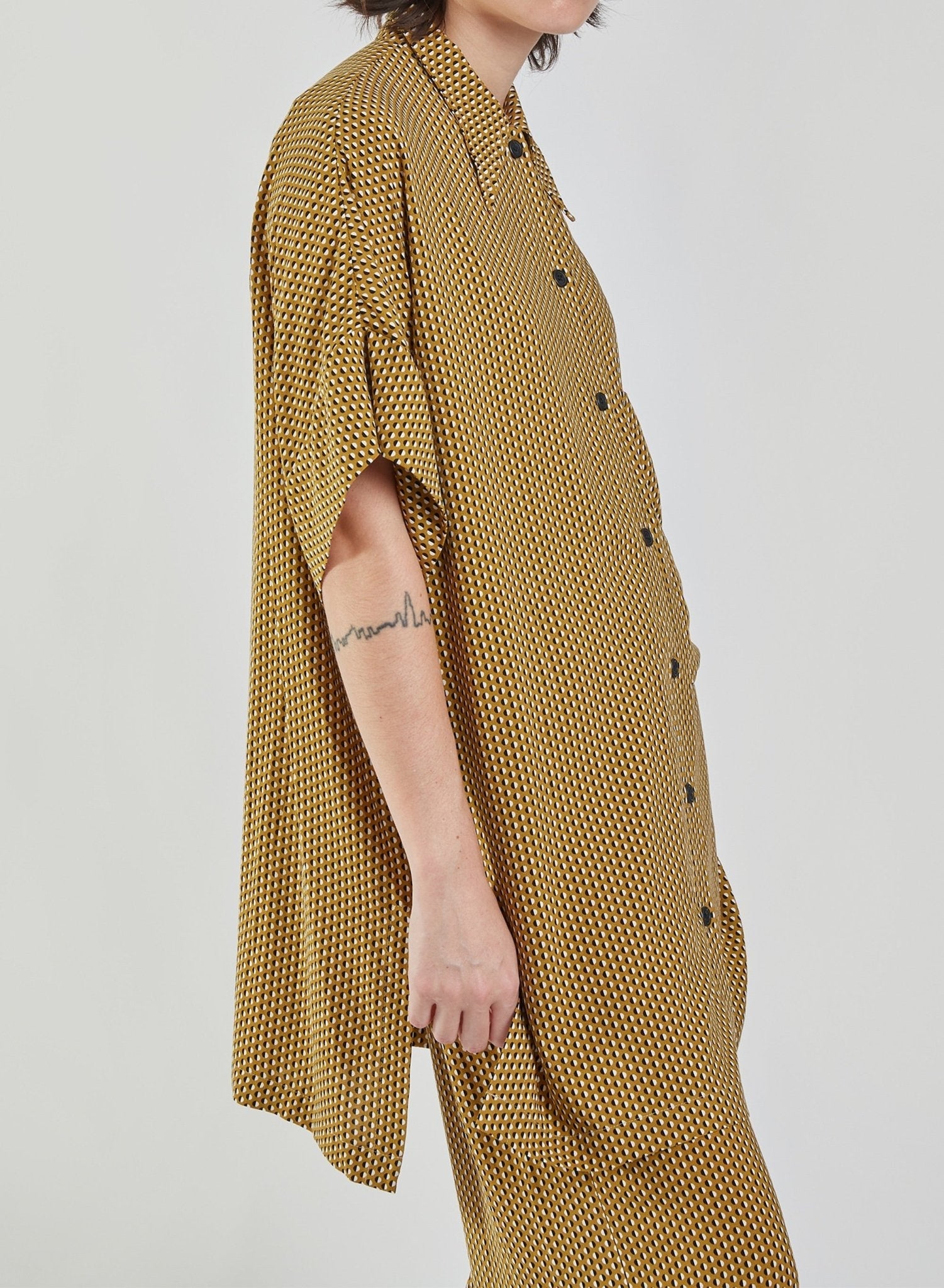 Emma Shirt - 70s Print - XS/S (RESALE ITEM) - Meg