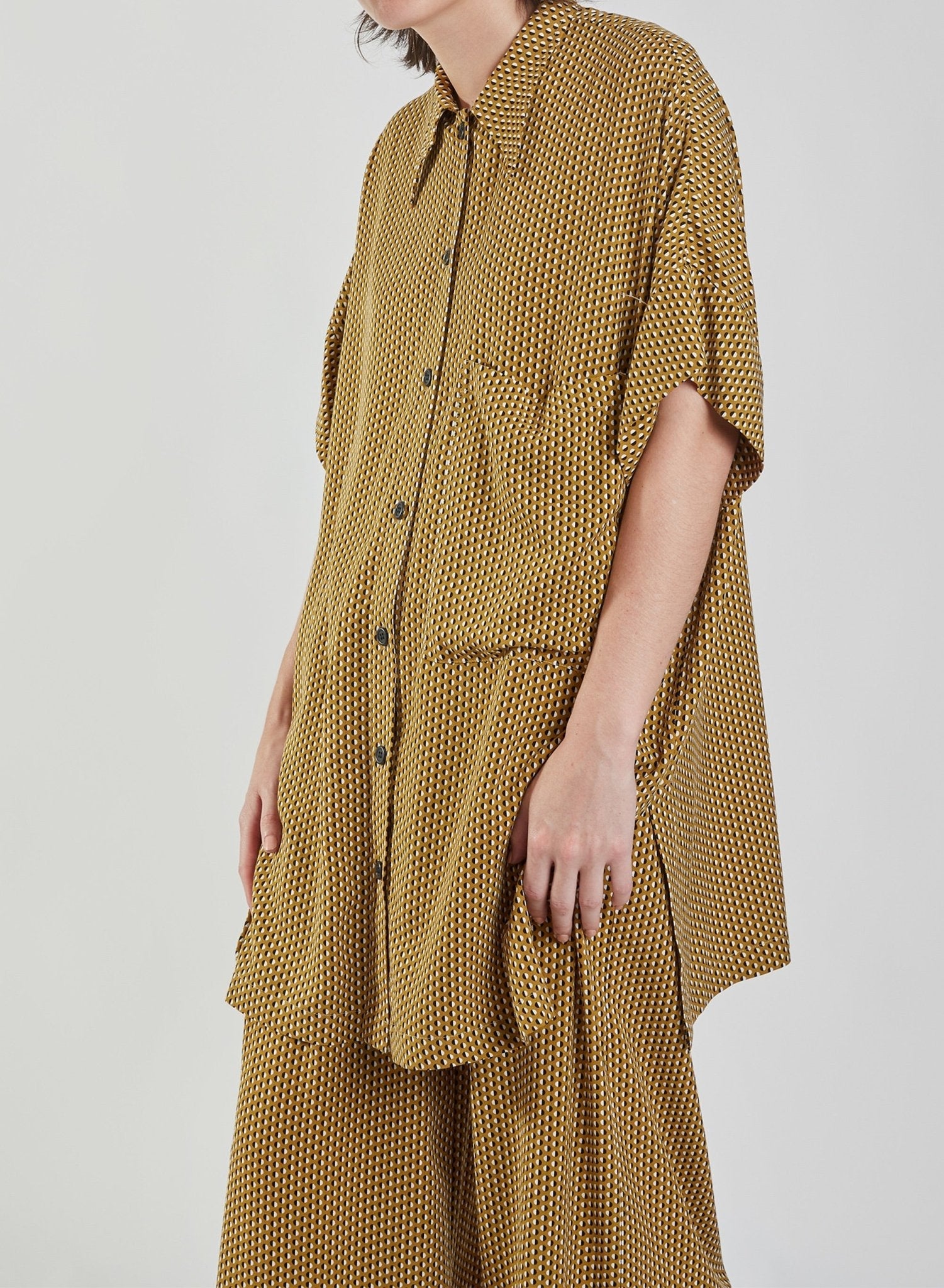 Emma Shirt - 70s Print - XS/S (RESALE ITEM) - Meg