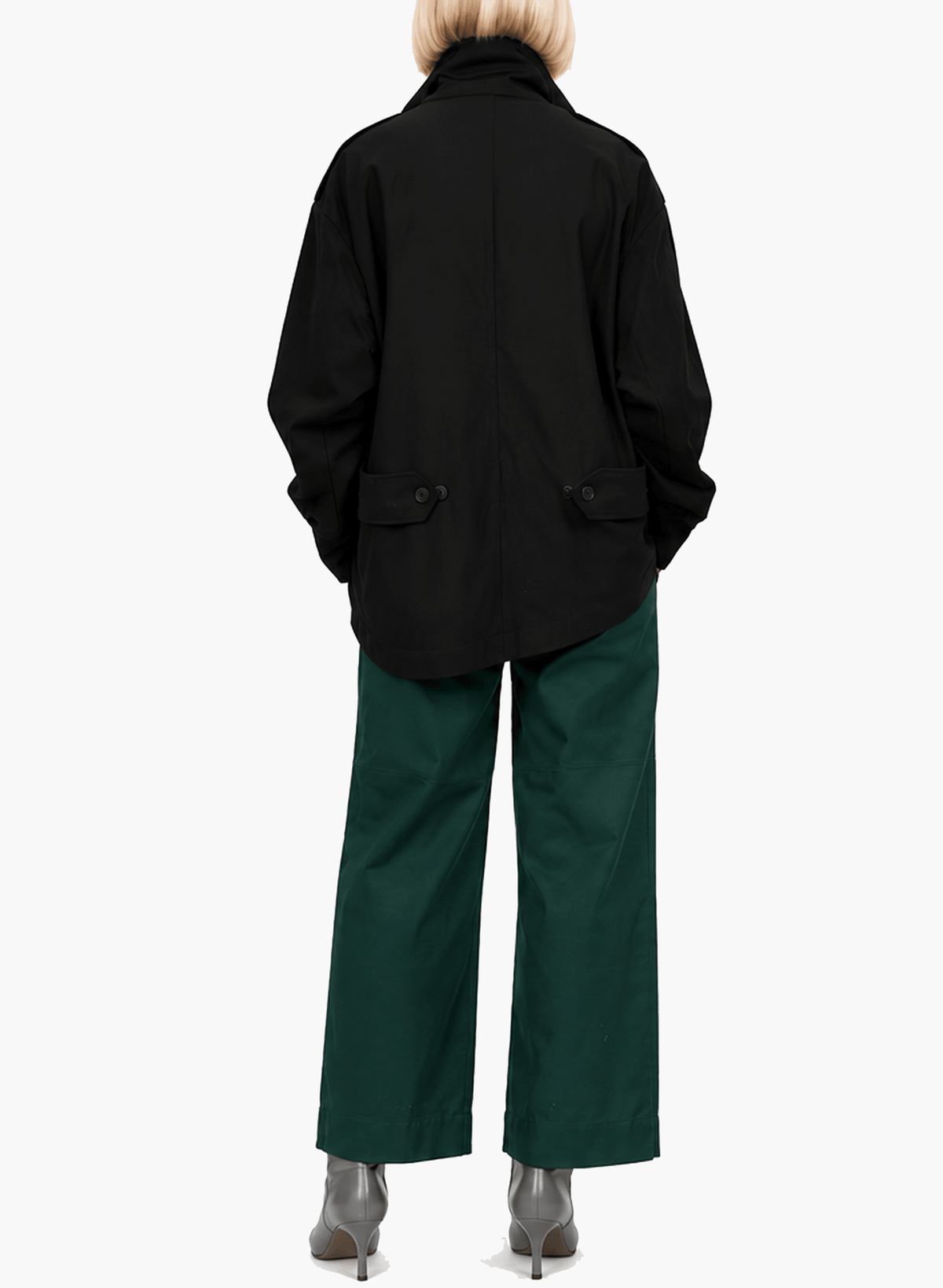 Face-Off Bomber Jacket - Black - Meg