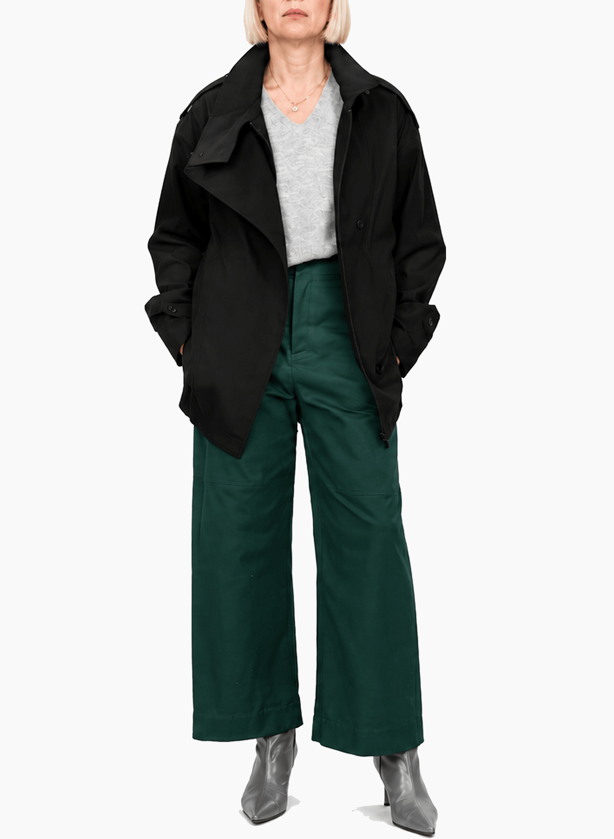 Face-Off Bomber Jacket - Black - Meg