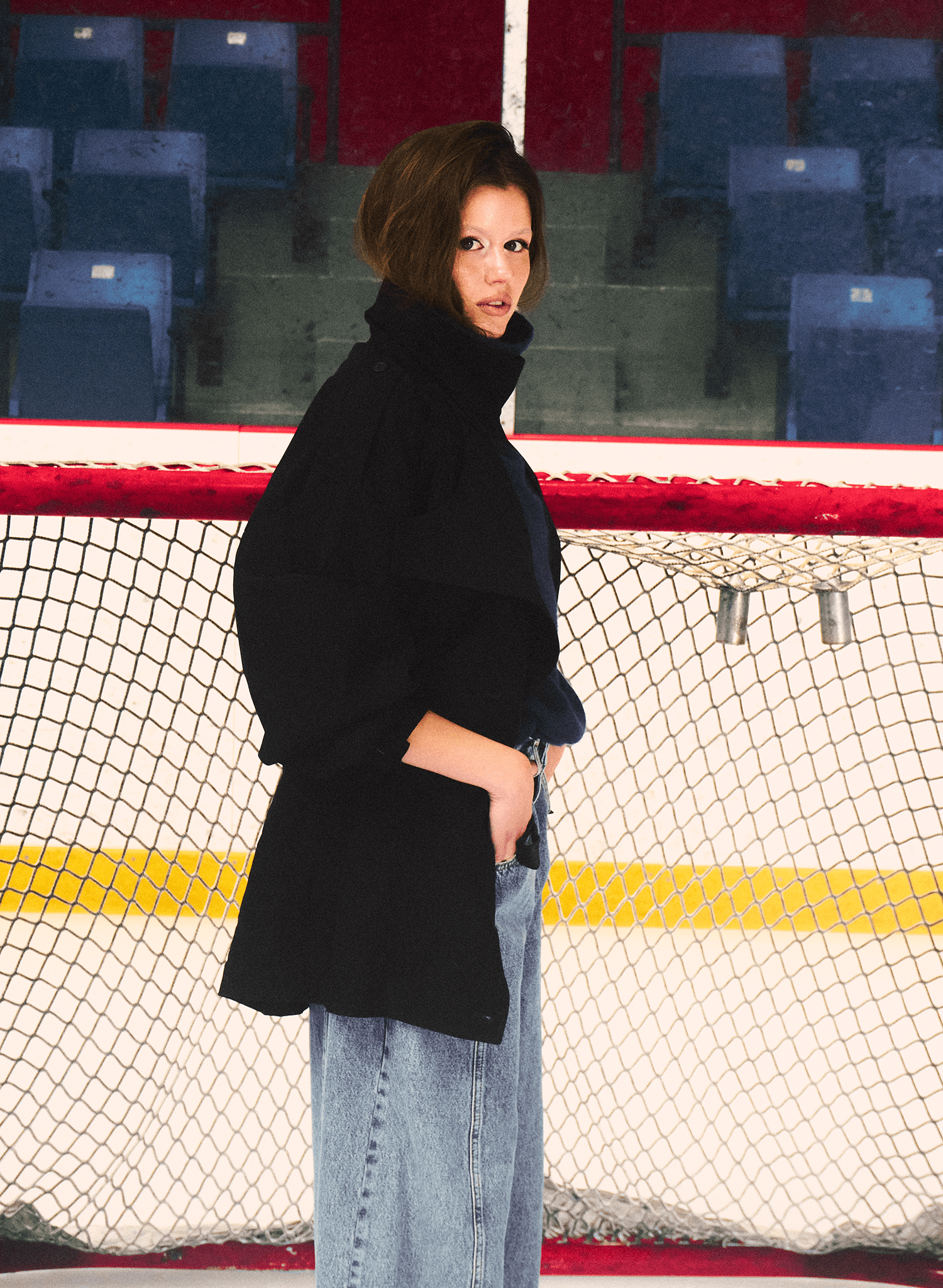 Face-Off Bomber Jacket - Navy (PRE-ORDER) - Meg