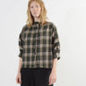 Flannel Poet Top - Forest - S (RESALE ITEM) - Meg