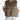 Fur Vest - Dark Taupe - Meg