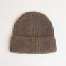 Fuzzy Rib Beanie - Camel - Meg