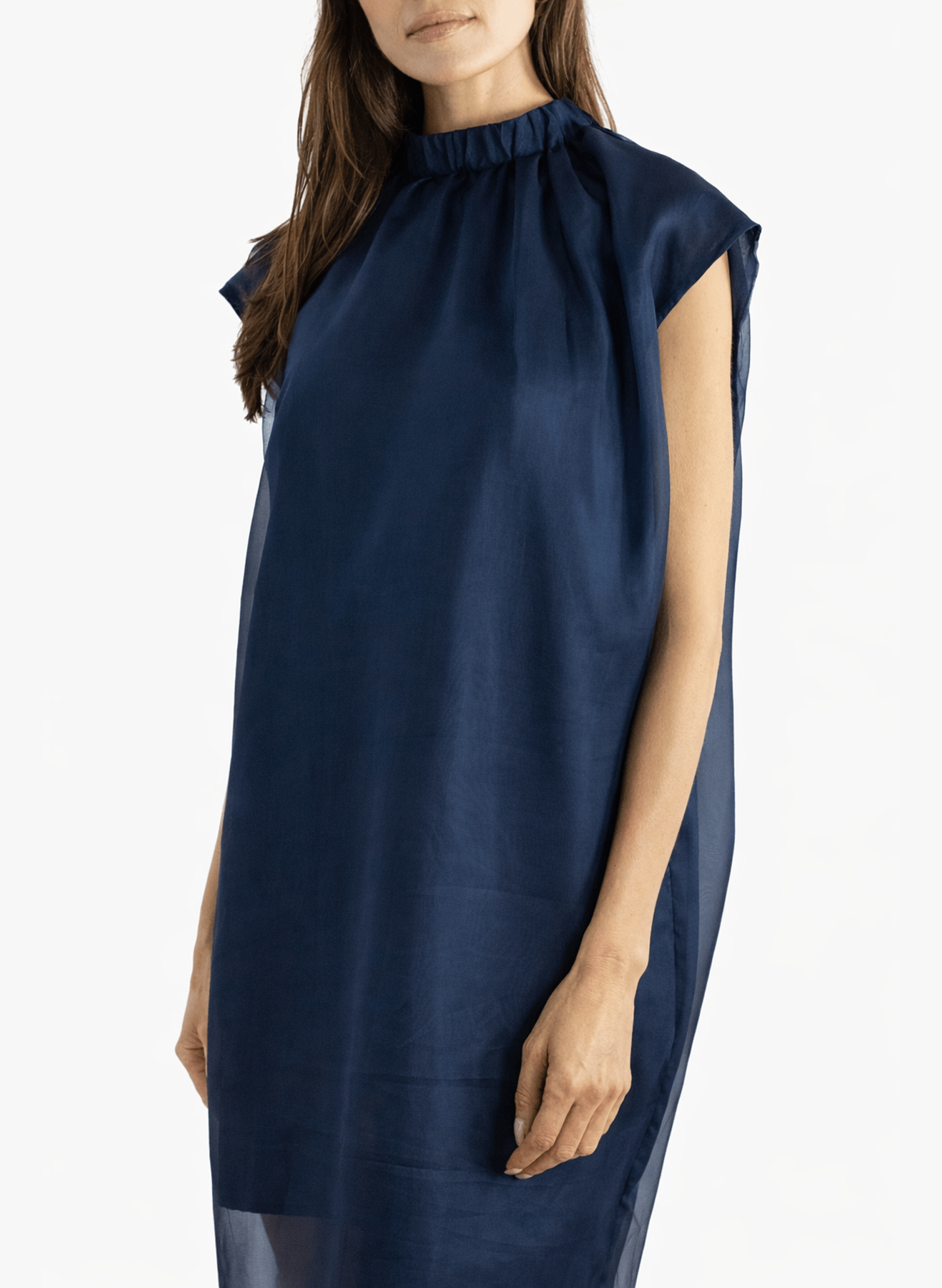 Glamour Shift Dress - Navy - Meg