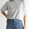 Half Sleeve Sweater - Light Grey - Meg