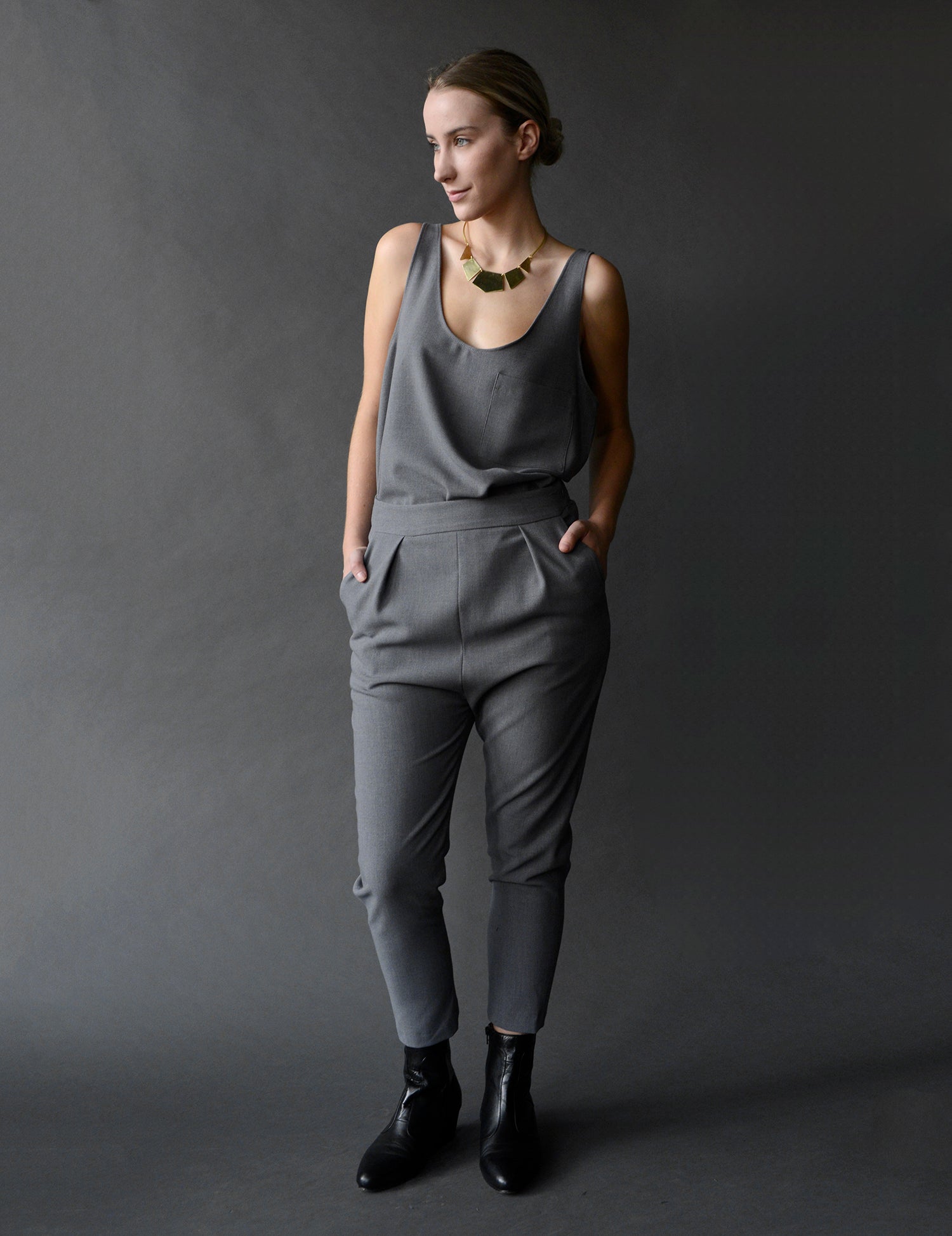 Harem Pant - Grey - XS (RESALE ITEM) - Meg