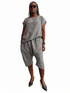 Harem Short - Black Stripe - Meg