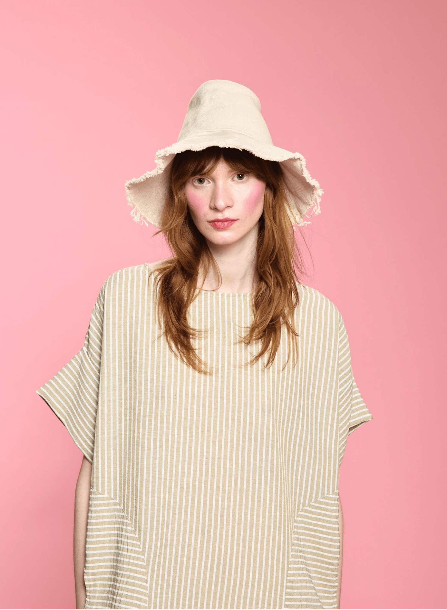 Heidi Dress - Green Stripe (PRE - ORDER) - Meg