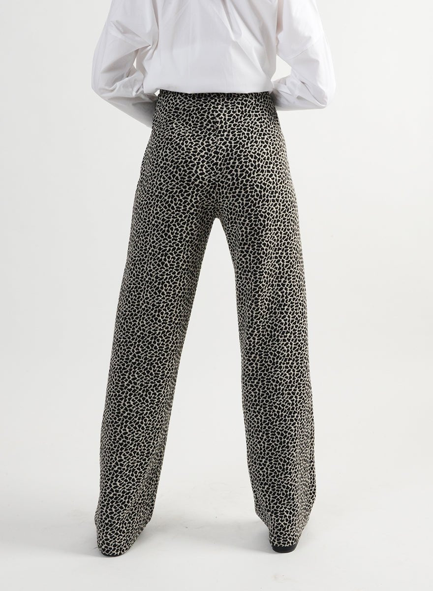 Hepburn Pant - Leopard - L (RESALE ITEM) - Meg