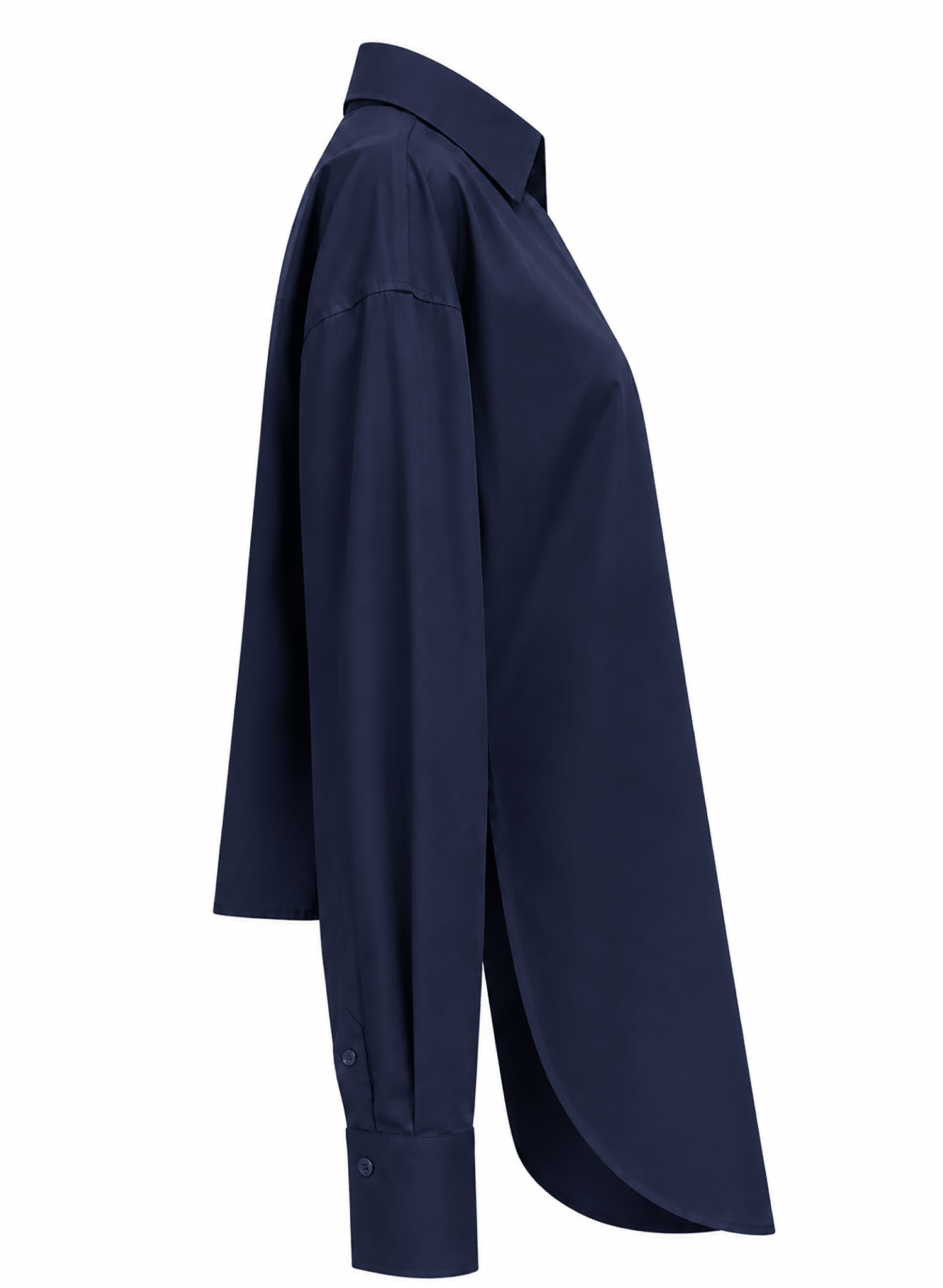 Hi-Low Shirt - Dark Navy (PRE-ORDER) - Meg