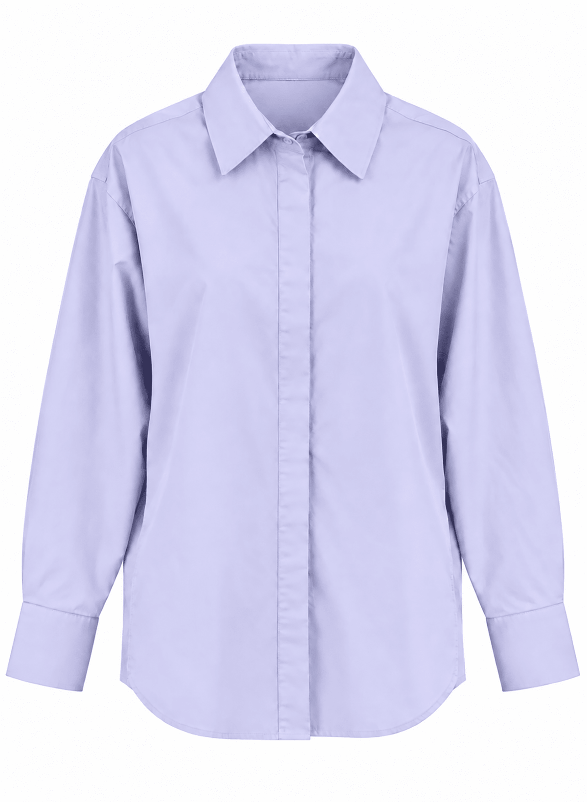 Hi-Low Shirt - Lavender - Meg