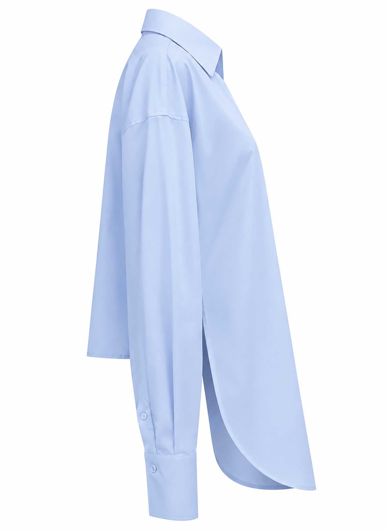 Hi-Low Shirt - Light Blue (PRE-ORDER) - Meg