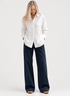 Hi-Low Shirt - Off-White - Meg