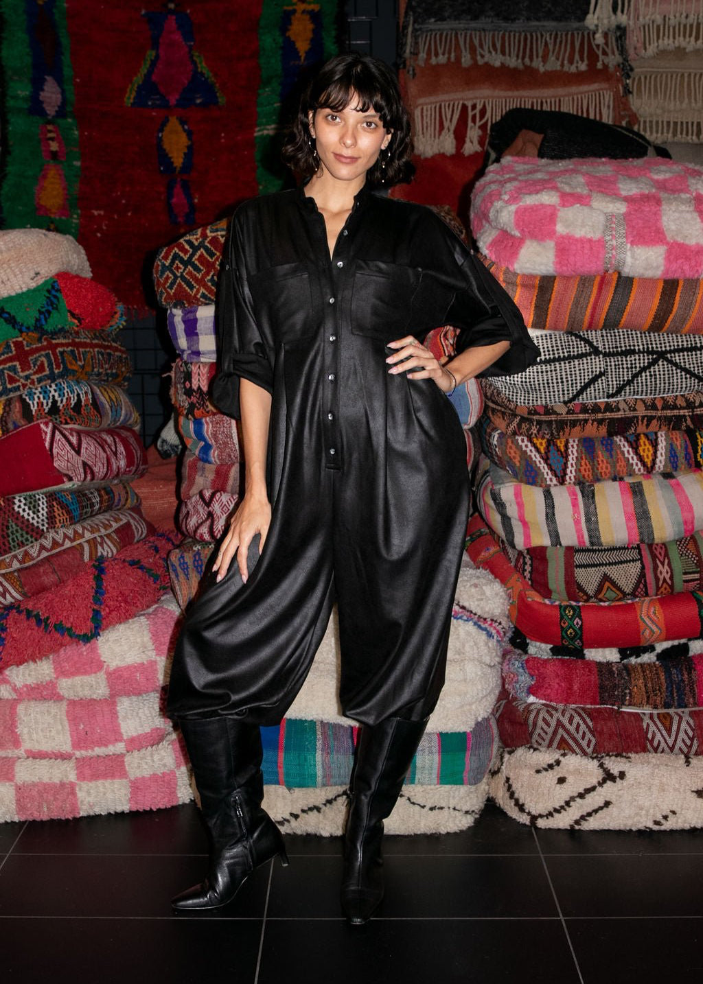 Jay's Jumpsuit - Black Dixie (Pre - Order) - Meg