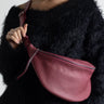 Katerina NYC - Leather Sling Bag - Burgundy - Meg