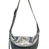 Katerina NYC - Smooth Leather Sling Bag - Silver - Meg