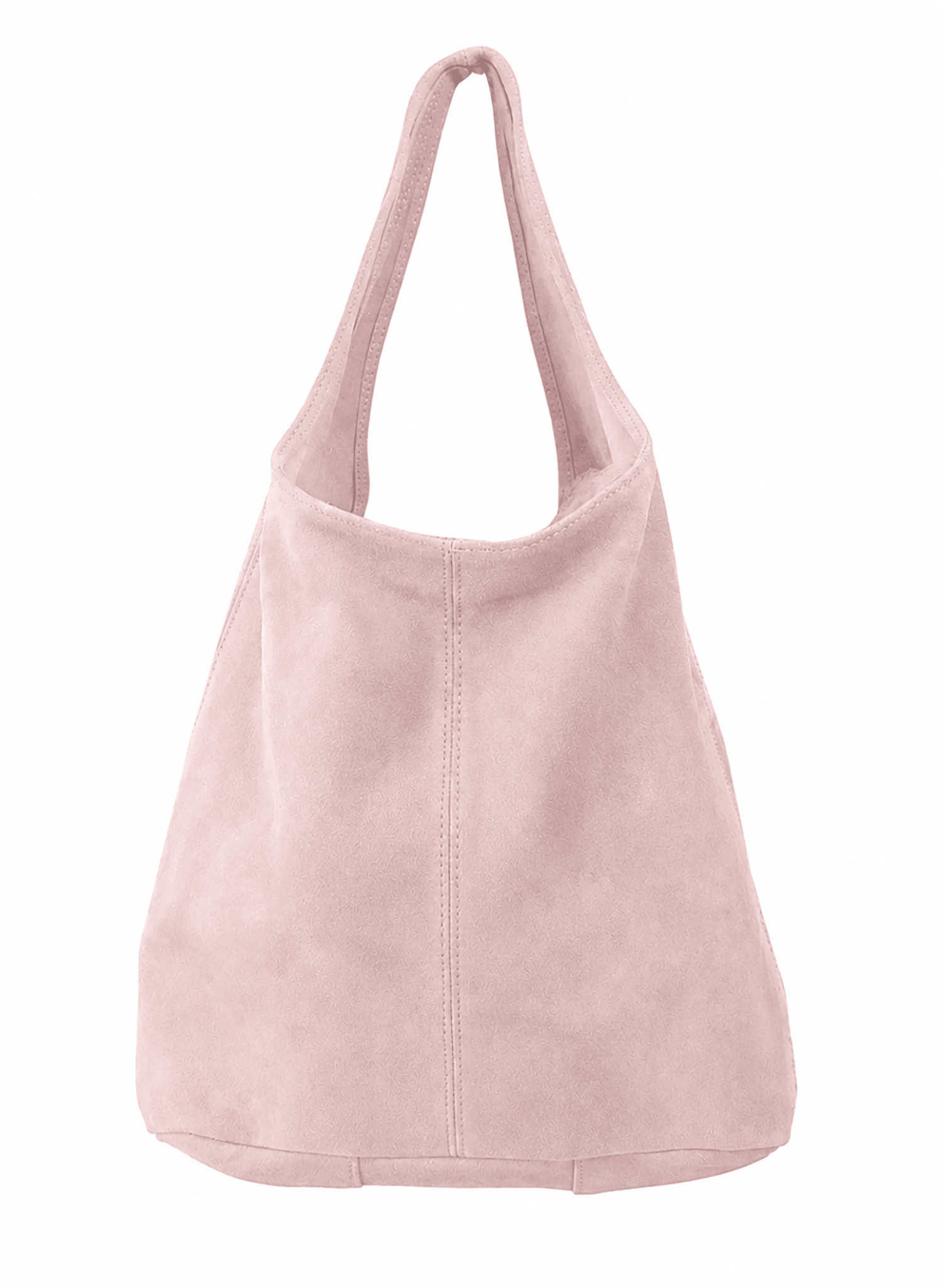 Katerina NYC - Suede Boho Bag - Blush - Meg
