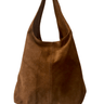 Katerina NYC - Suede Boho Bag - Caramel - Meg