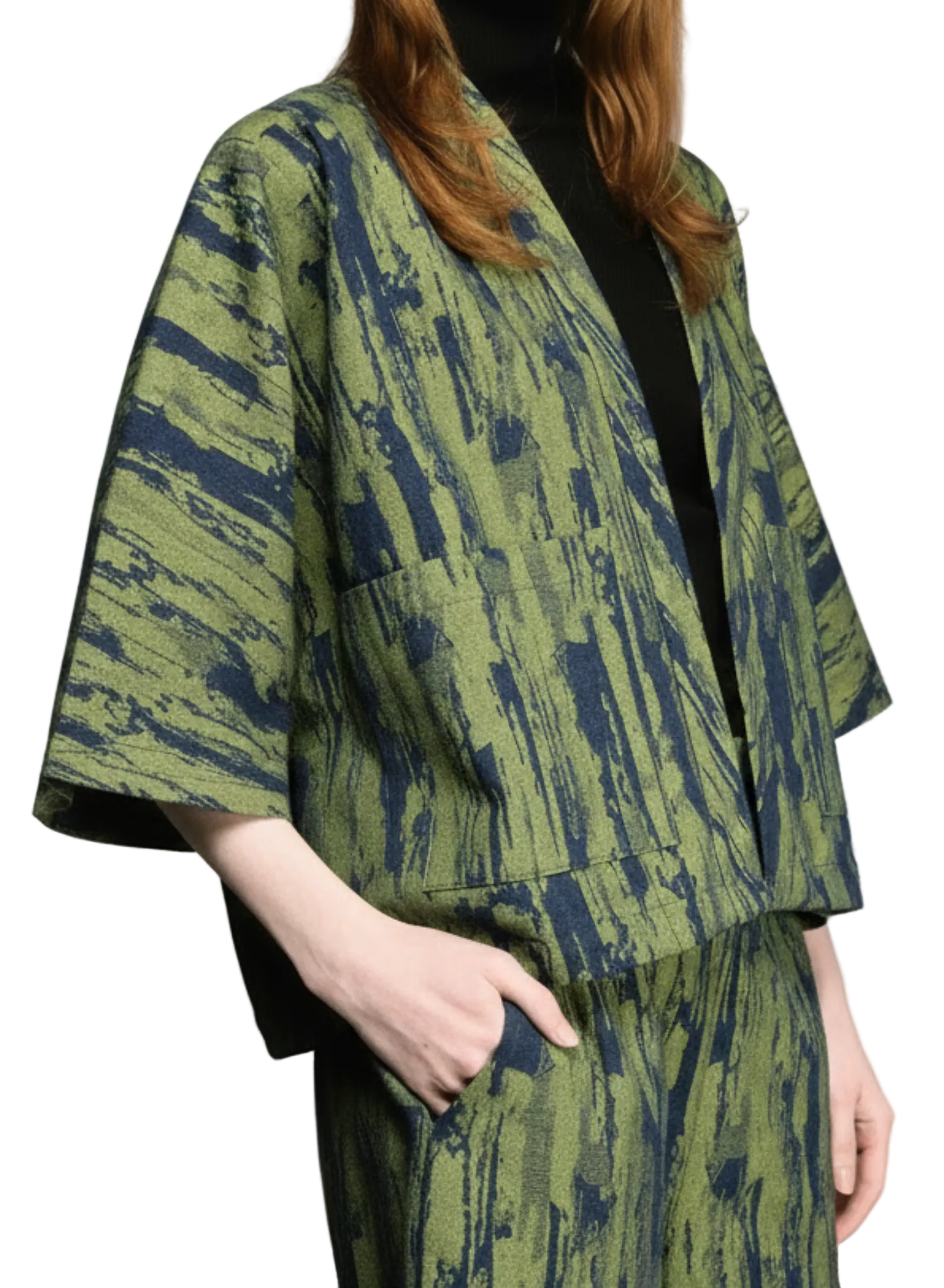 Kimono Jacket - Green (PRE - ORDER) - Meg