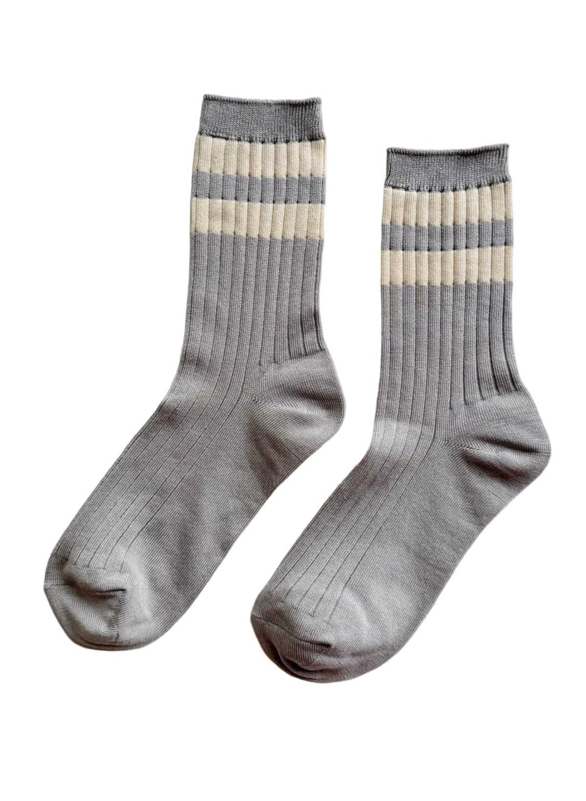 Le Bon Shoppe - Varsity Socks - Grey - Meg