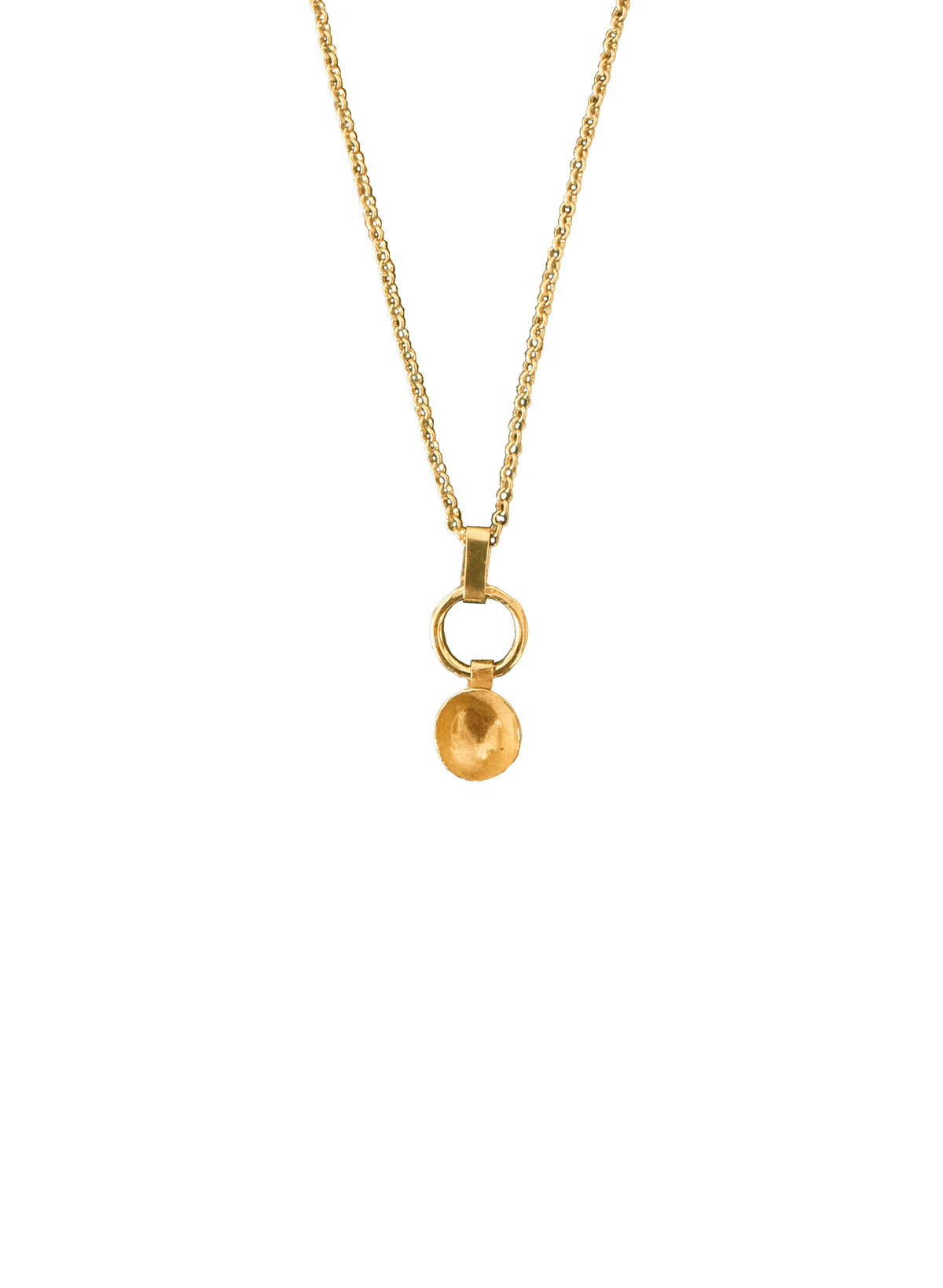 Line &amp; Label - Disco Drop Pendant - Brass - Meg