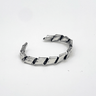 Line & Label - Kallos Cuff - Silver - Meg