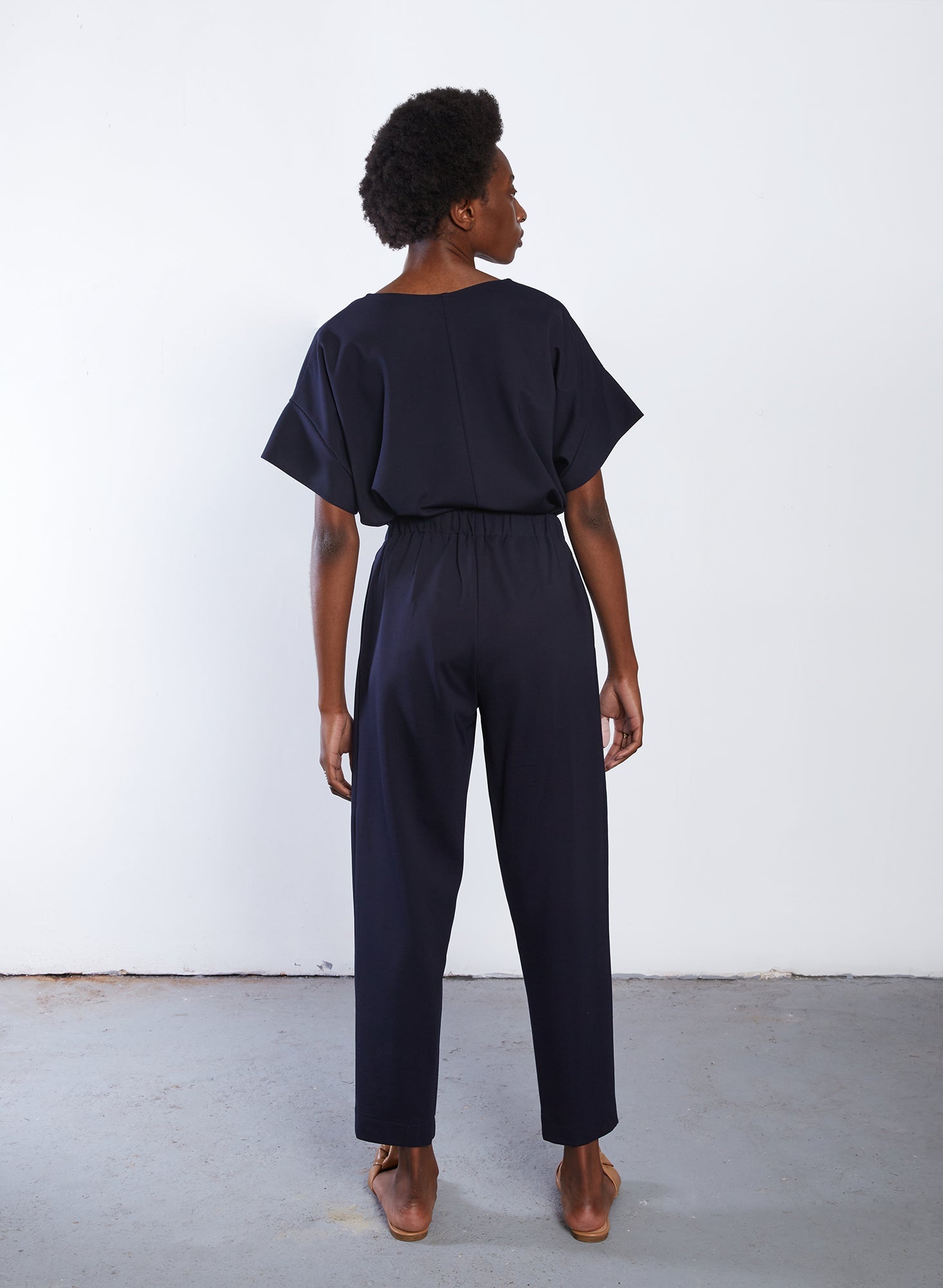 Long Cozy Pant - Navy - M (RESALE ITEM) - Meg