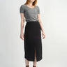 Long Relaxed Skirt - Black - L (RESALE ITEM) - Meg