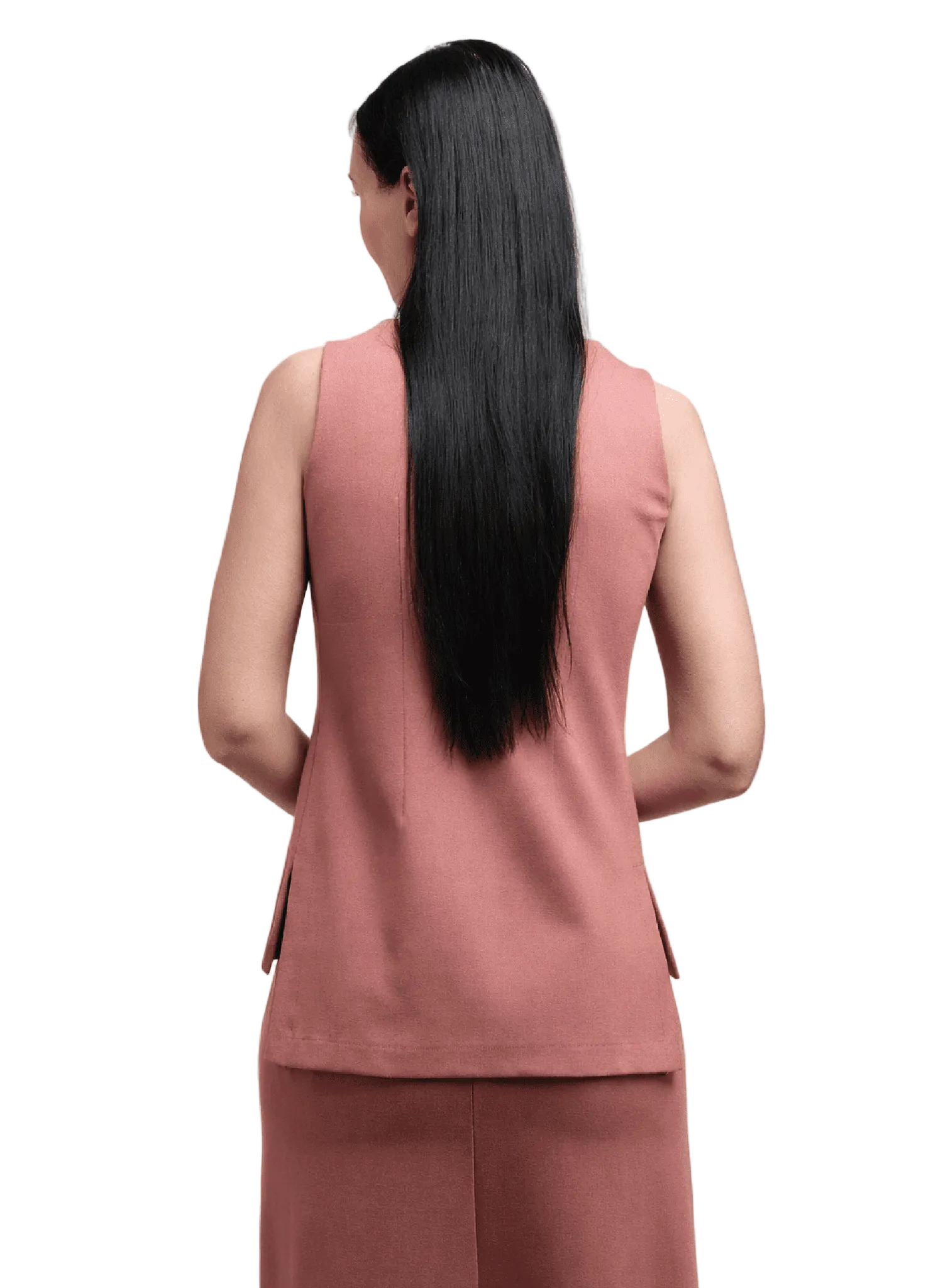 Long Vest - Desert Rose - Meg