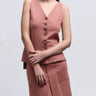 Long Vest - Desert Rose - Meg