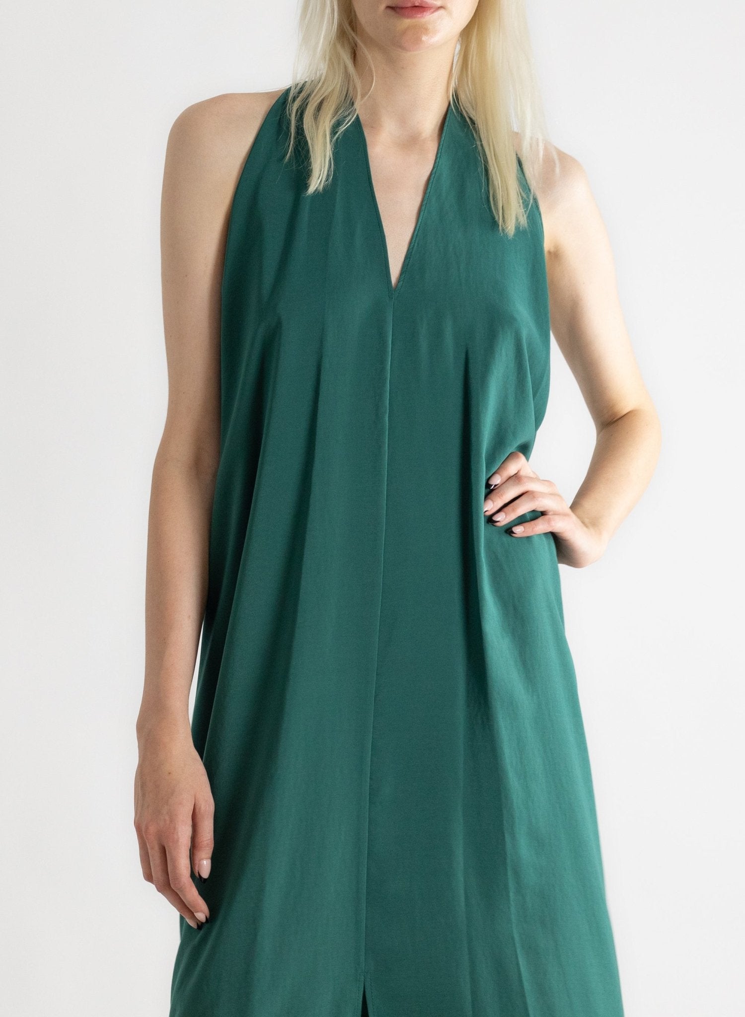 Luis Halter Dress - Forest - Meg