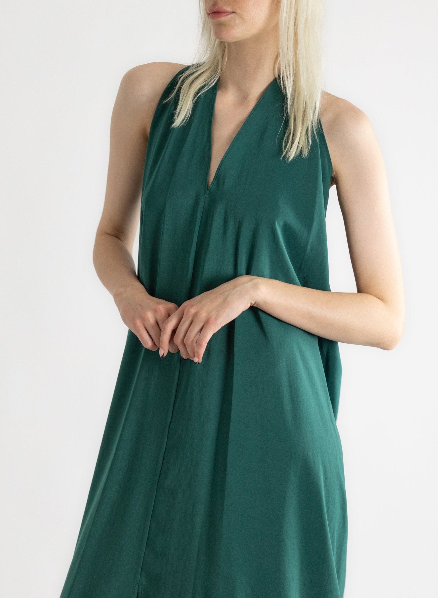 Luis Halter Dress - Forest - Meg