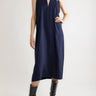 Luis Halter Dress - Navy - Meg