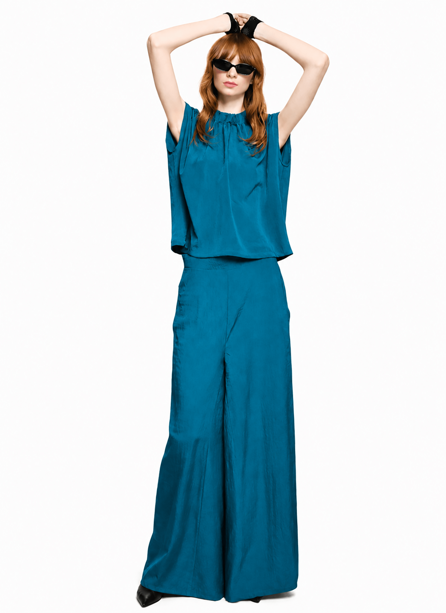 Luis Pant - Teal - Meg