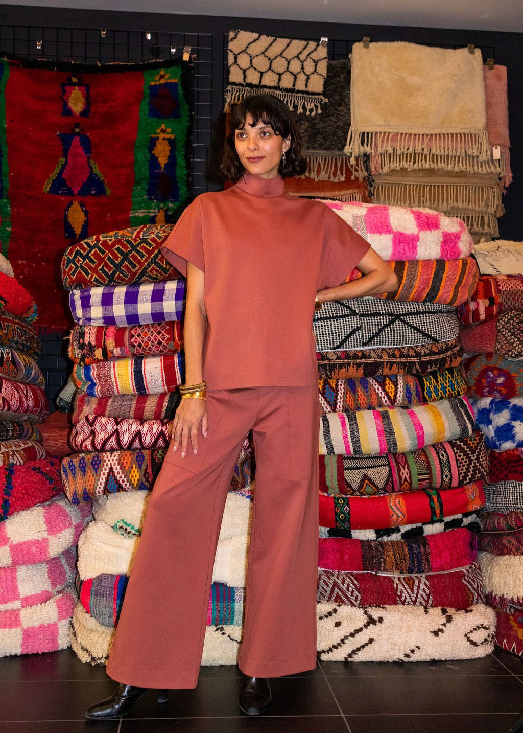 Lunes Pant - Desert Rose (Pre - Order) - Meg