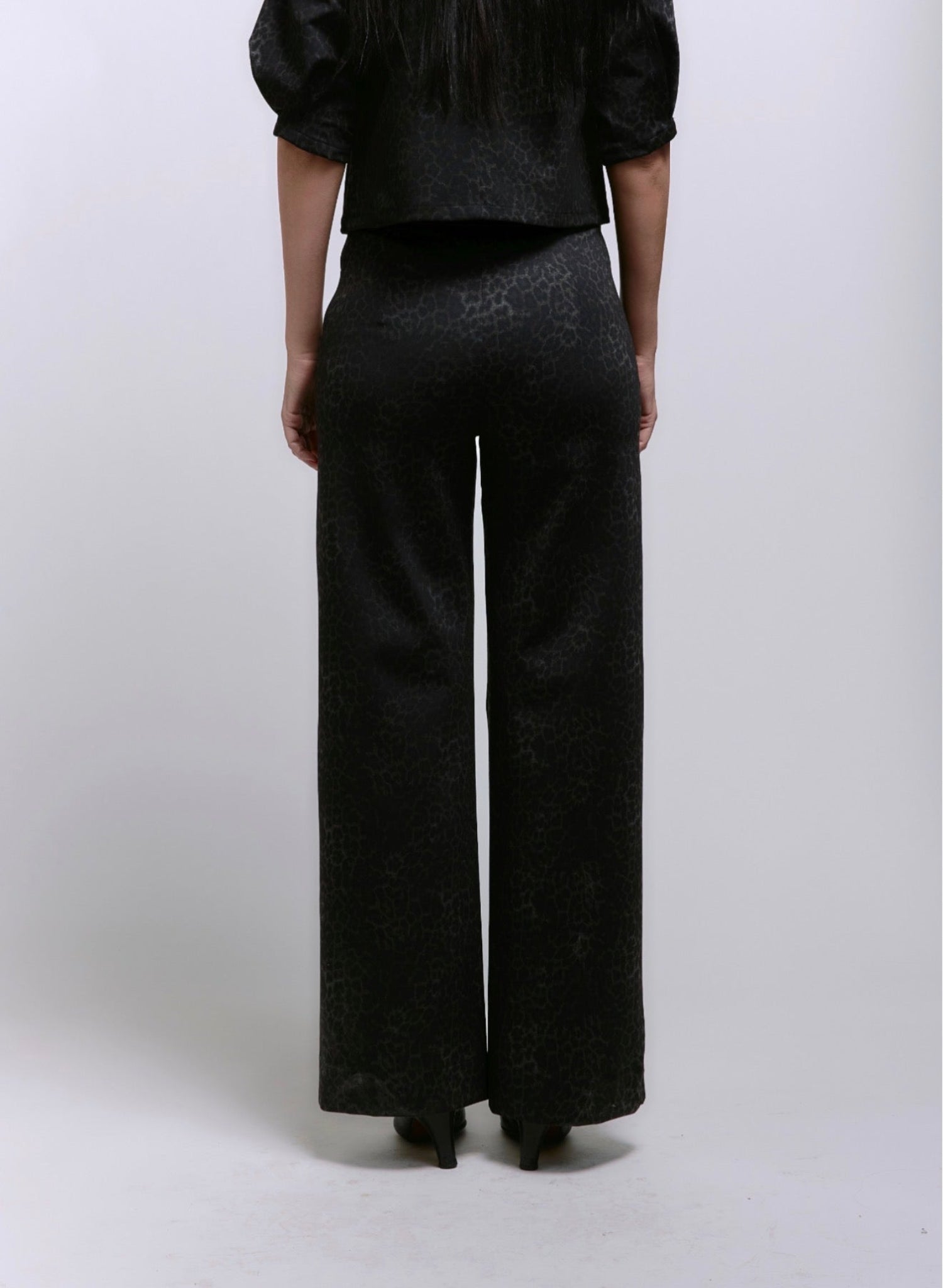 Lunes Pant - Grey Leopard - Meg