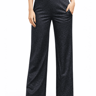 Lunes Pant - Grey Leopard - Meg
