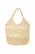 Malta Paper Crochet Bag - Natural - Meg