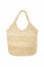Malta Paper Crochet Bag - Natural - Meg