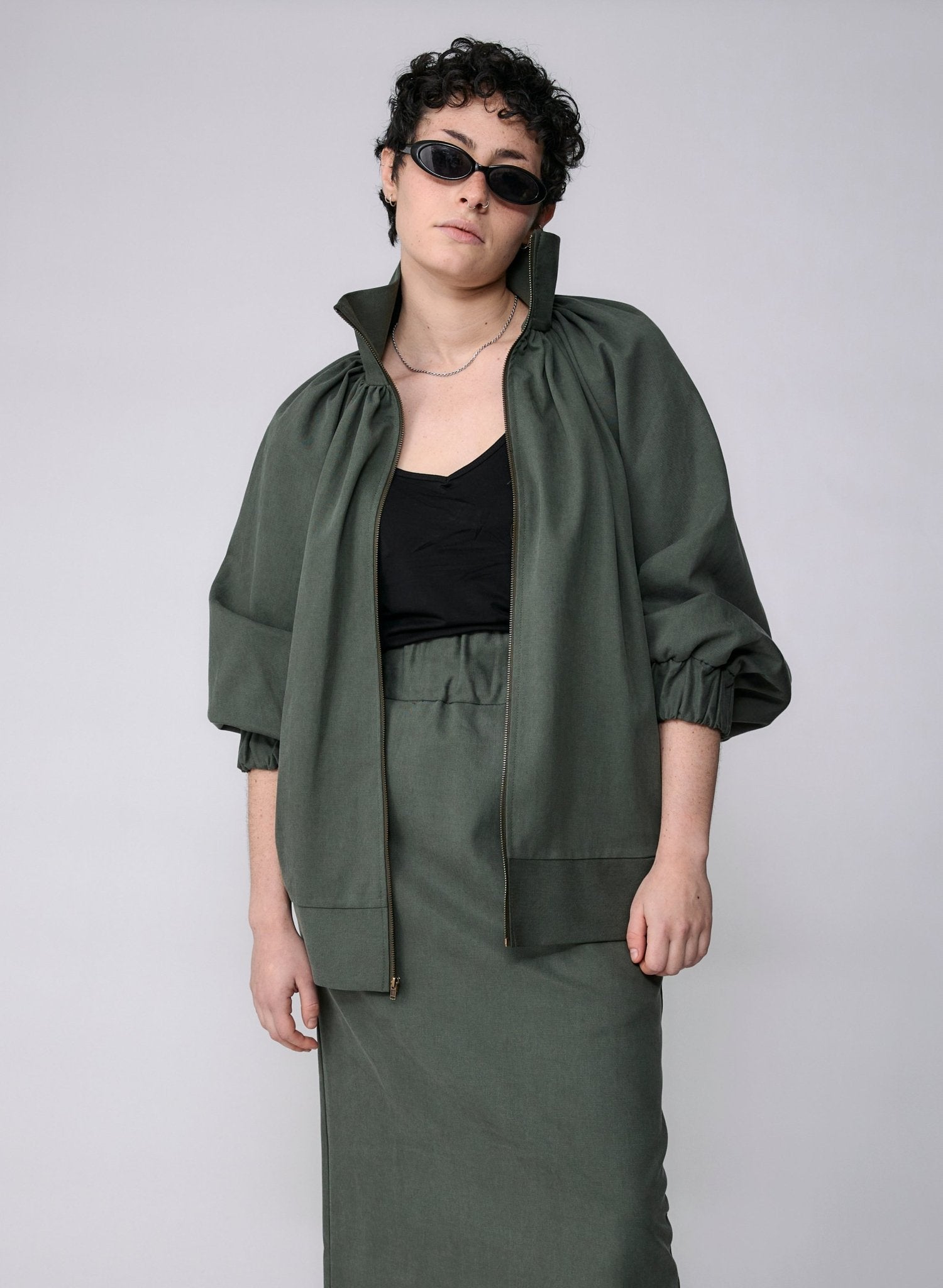 Marketplace Jacket - Olive Twill - Meg