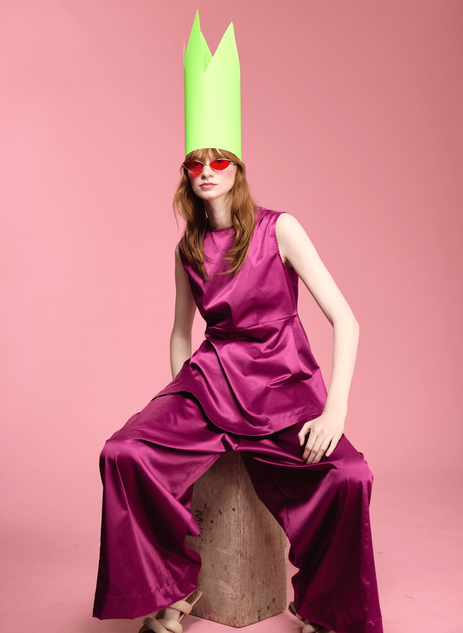 Marketplace Pant - Fuchsia (PRE - ORDER) - Meg