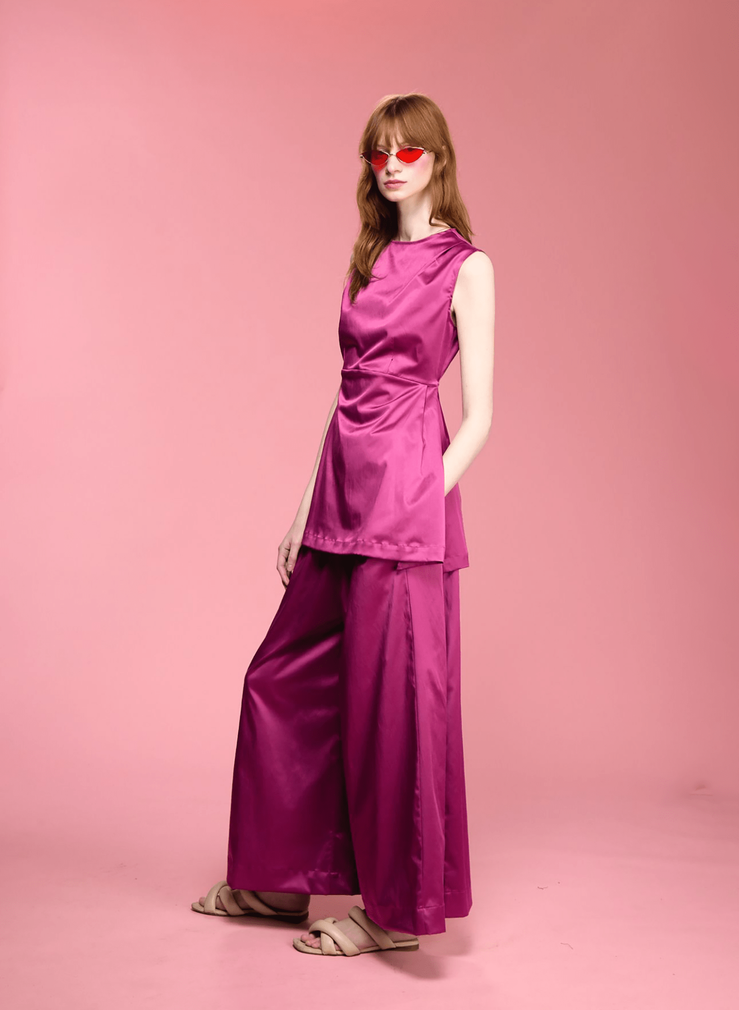 Marketplace Pant - Fuchsia (PRE - ORDER) - Meg