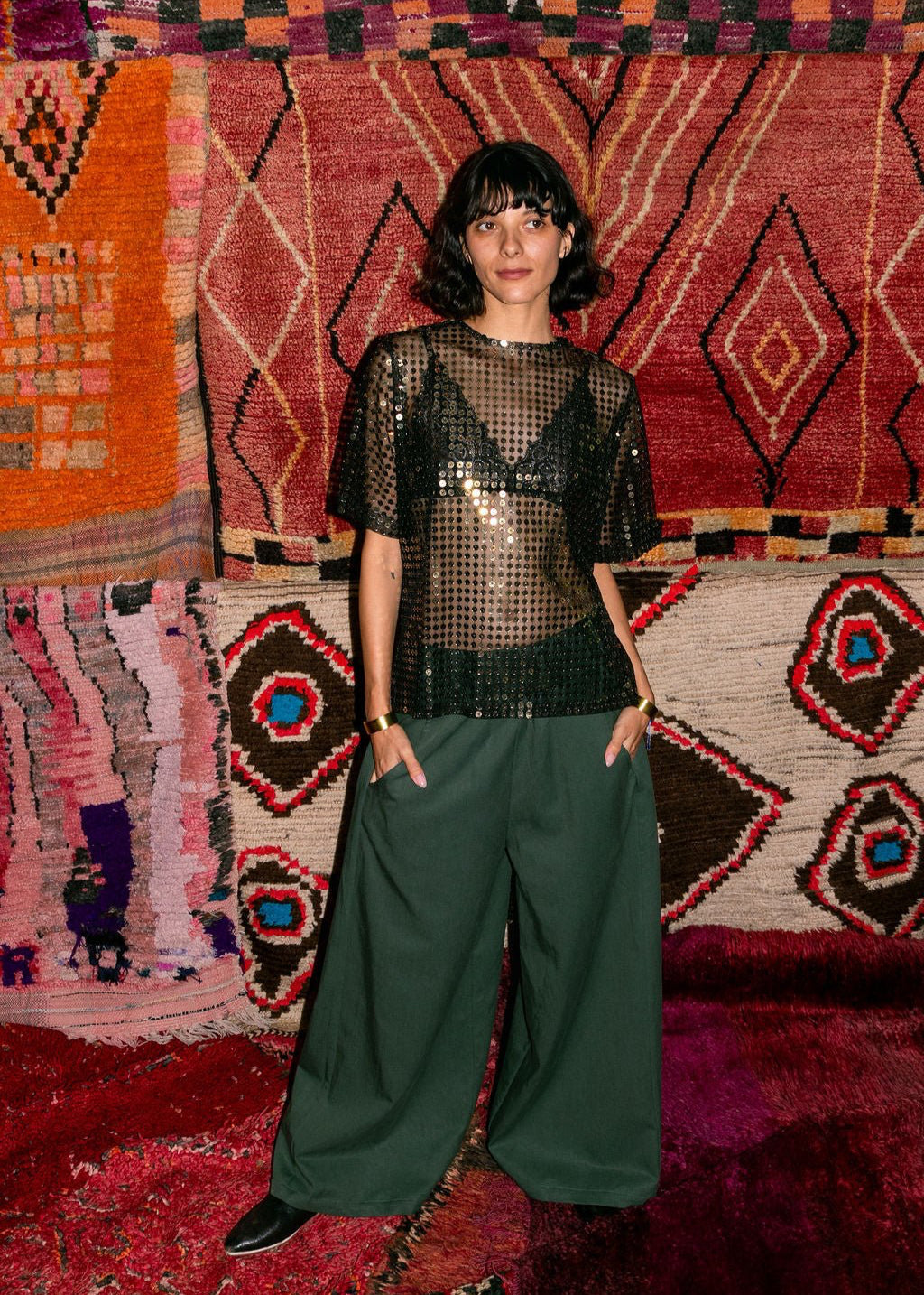 Marketplace Pant - Olive Twill (Pre - Order) - Meg