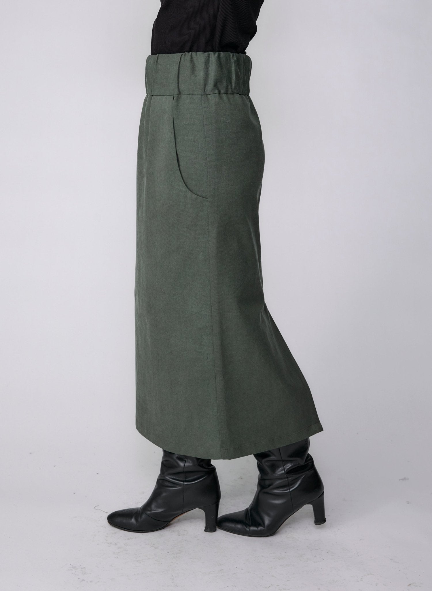Marketplace Skirt - Olive Twill - Meg