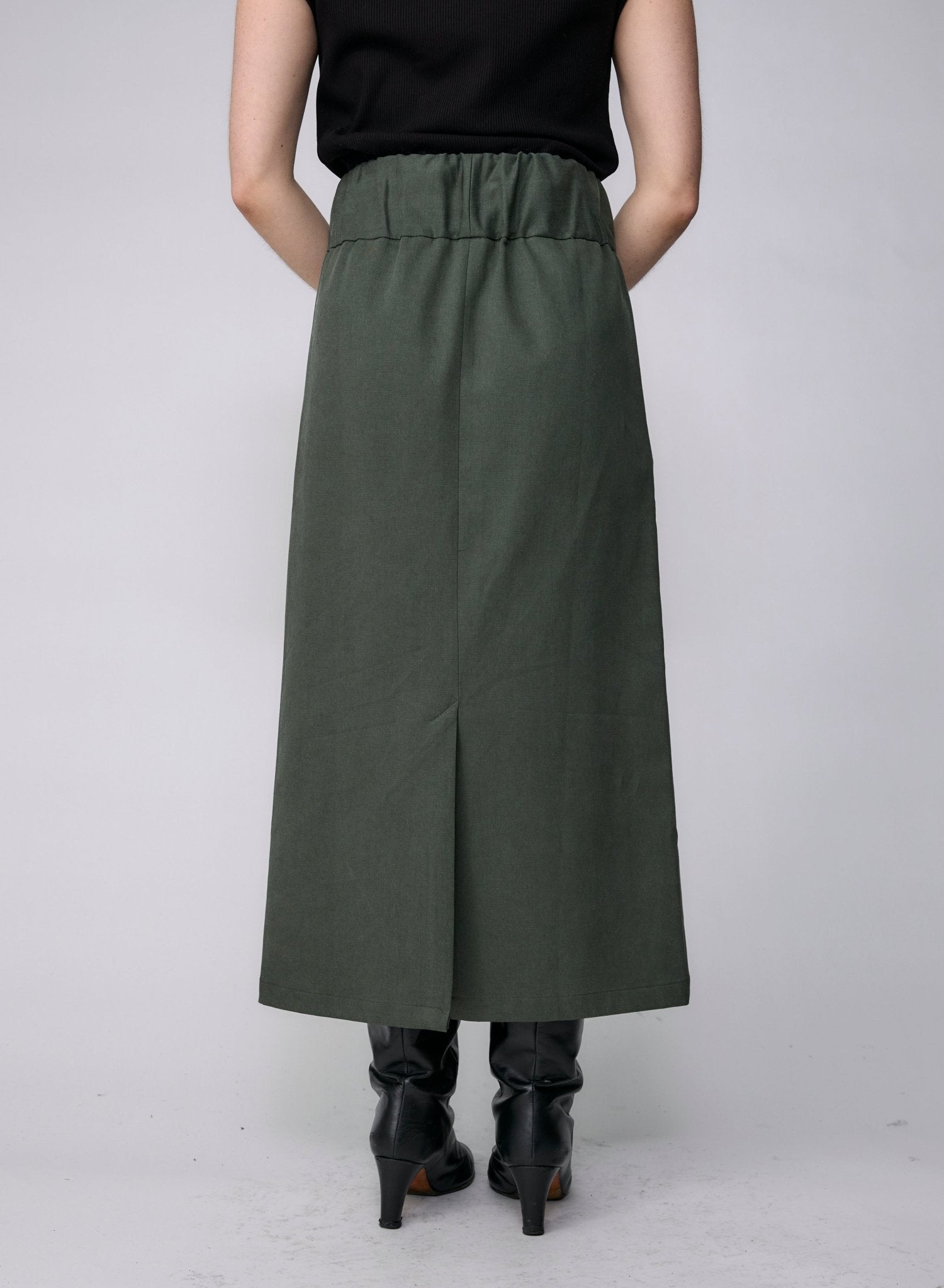 Marketplace Skirt - Olive Twill - Meg