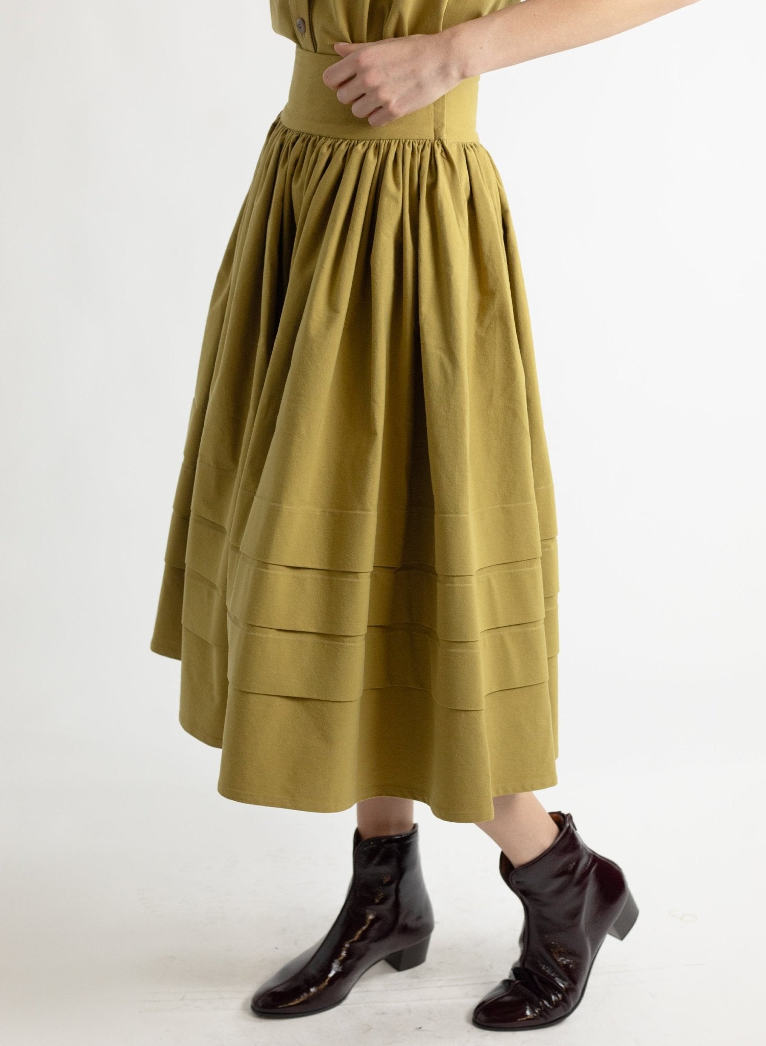 Mercado Skirt - Pistachio - Meg