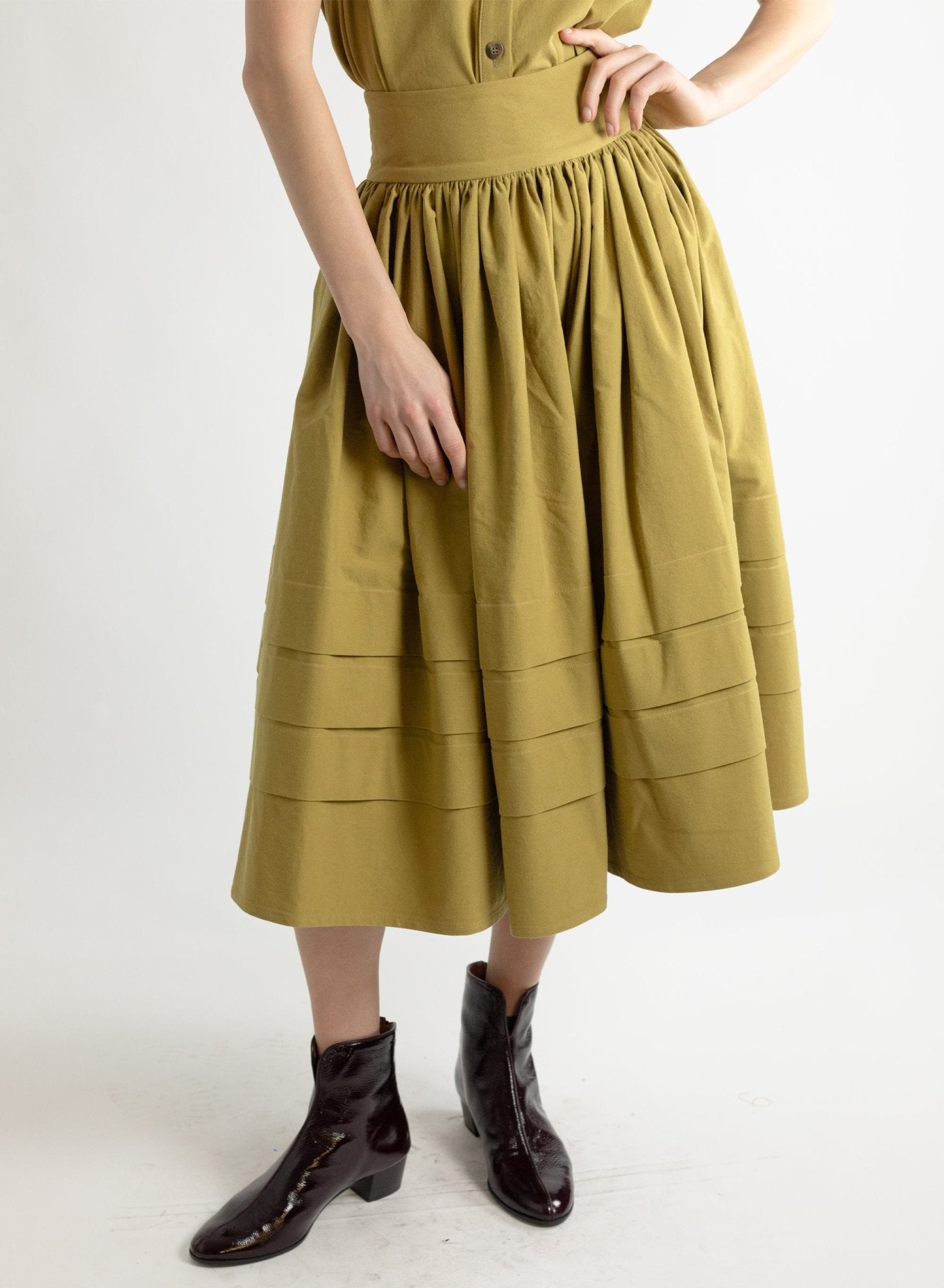 Mercado Skirt - Pistachio - Meg