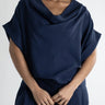 Mira Cowl Top - Navy - Meg